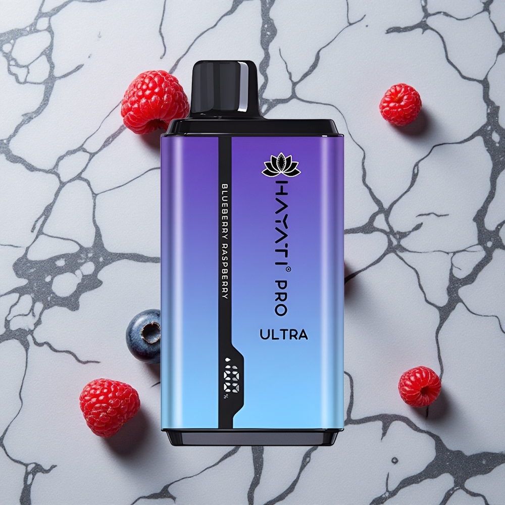 Blauwe Bes Framboos Hayati Pro Ultra 15000 Puffs 850mAh batterij wholesale Netherlands