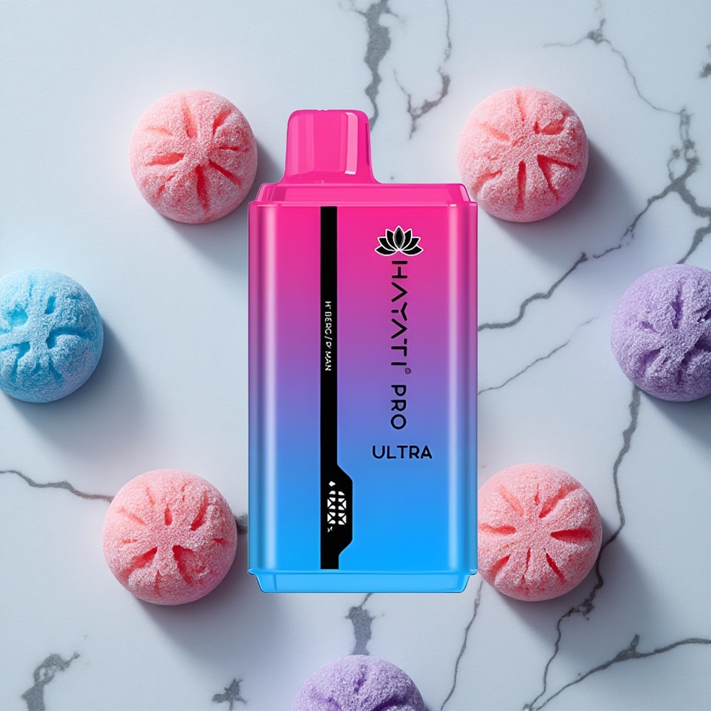 Blauwe Framboos Gummybeer Hayati Pro Ultra 15000 Puffs Wegwerp Vape 24ml E-Liquid wholesale Netherlands