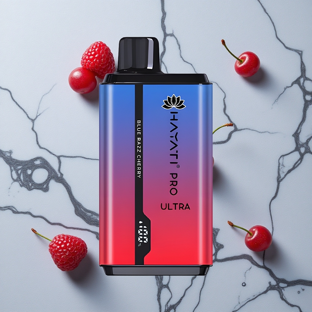 Blauwe Framboos Kers Hayati Pro Ultra 15000 Puffs 850mAh wholesale Netherlands