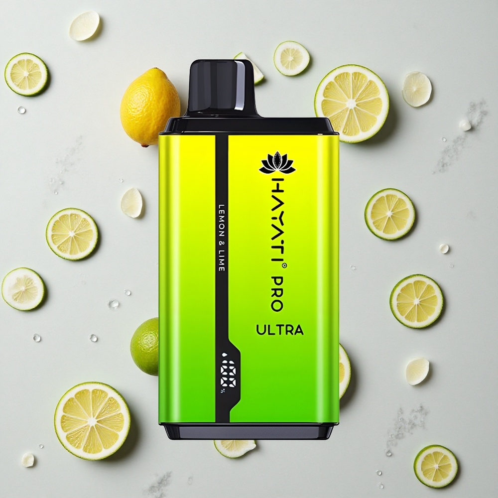 Citroen & Limoen Hayati Pro Ultra 15000 Puffs 850mAh Battery 2 12ml E-Liquid wholesale Netherlands