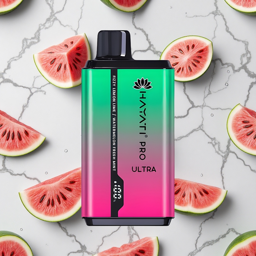 Frisse Citroen & Lime Hayati Pro Ultra 15000 Puffs 850mAh batterij wholesale Netherlands