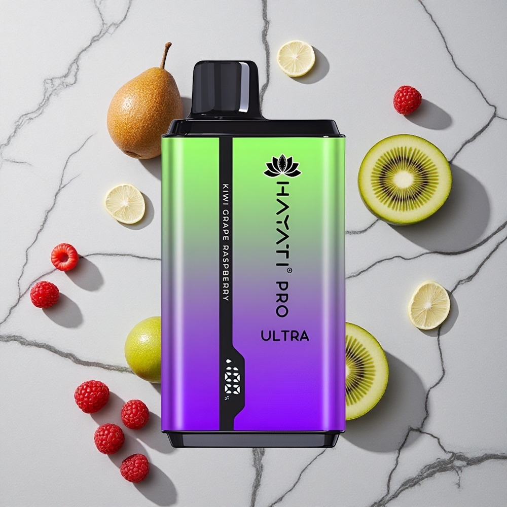Kiwi Druif Framboos Hayati Pro Ultra 15000 Puffs 850mAh 2% Nicotine wholesale Netherlands