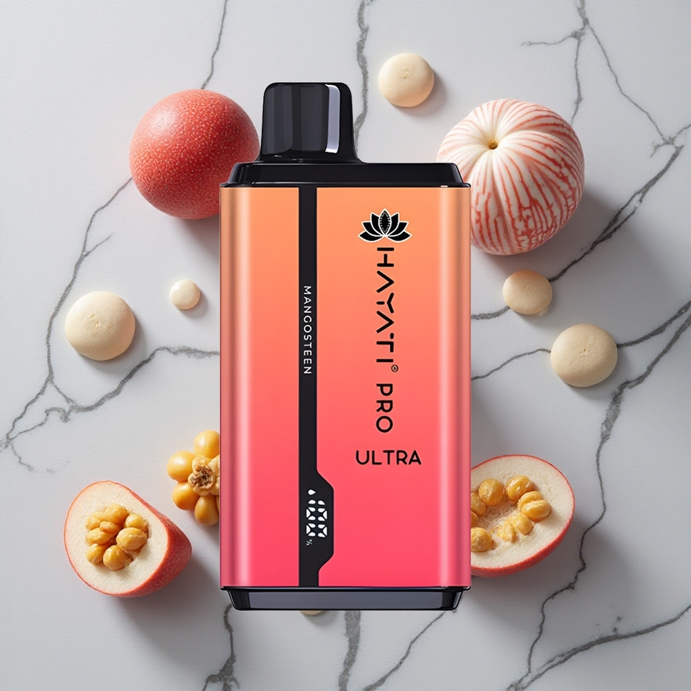 Mangosteen Hayati Pro Ultra 15000 Puffs Wegwerp Vape 850mAh Batterij wholesale Netherlands