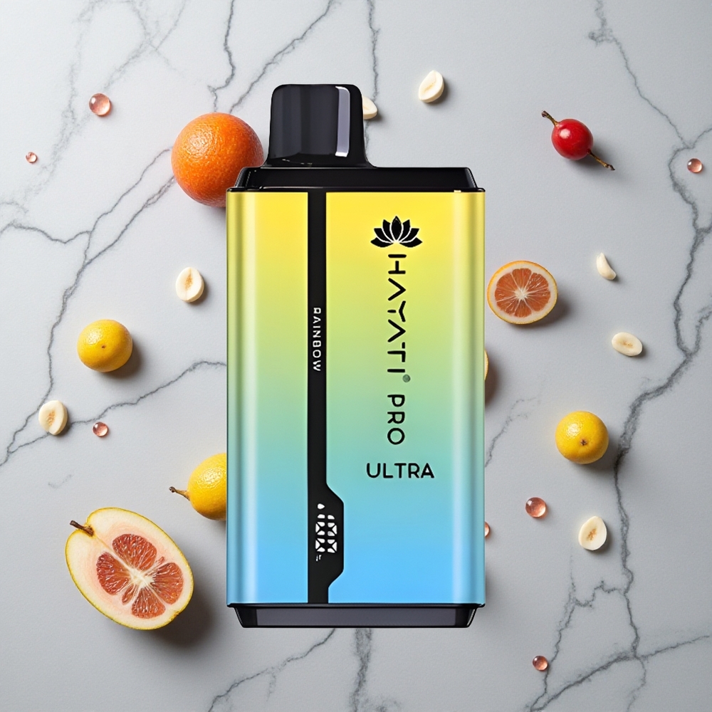 Regenboog Hayati Pro Ultra 15000 Puffs Wegwerp Vape 850mAh Batterij wholesale Netherlands