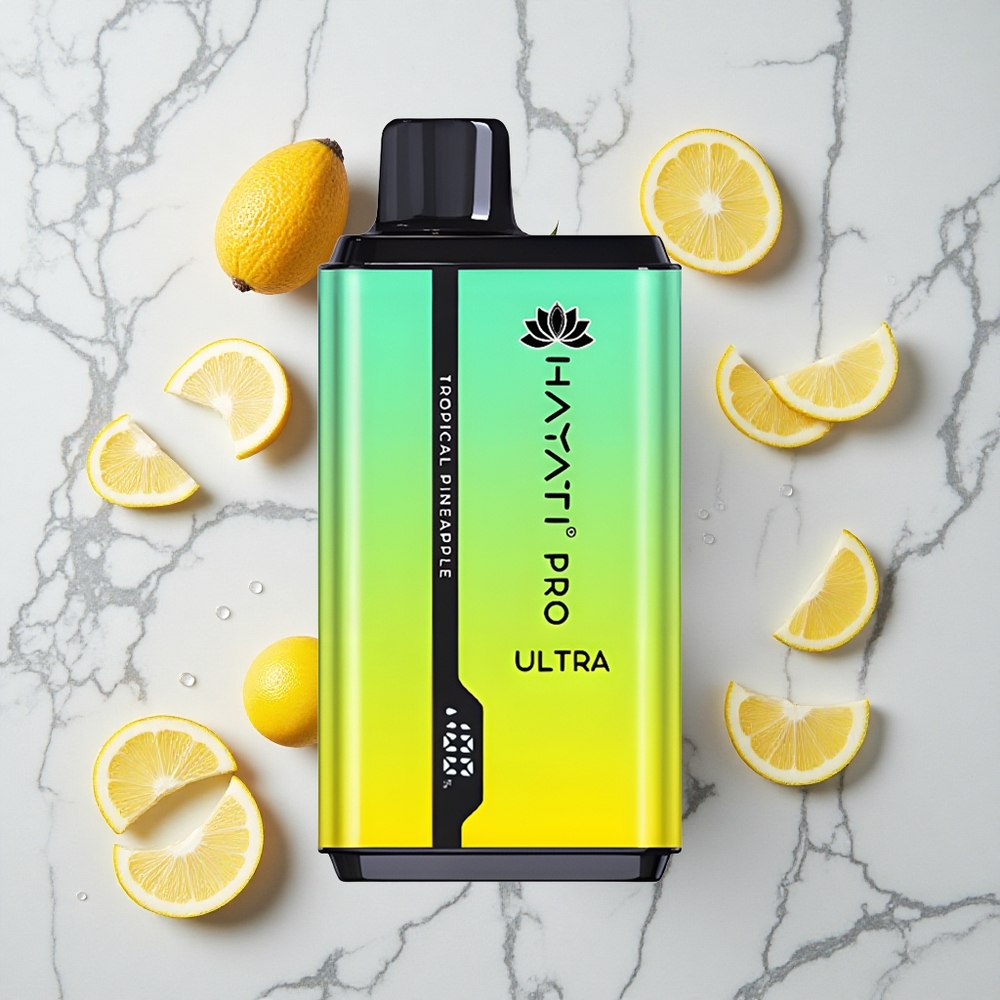 Tropische Ananas Hayati Pro Ultra 15000 Puffs 2 12ml E-Liquid wholesale Netherlands