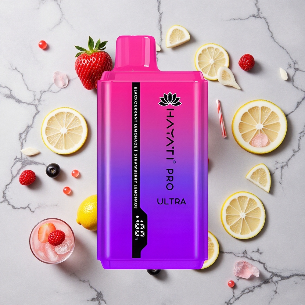 Zwarte Bes Citroen Limonade Aardbei Citroen Limonade Hayati Pro Ultra 15000 Puffs 24ml E-Liquid 2% Nicotine wholesale Netherlands