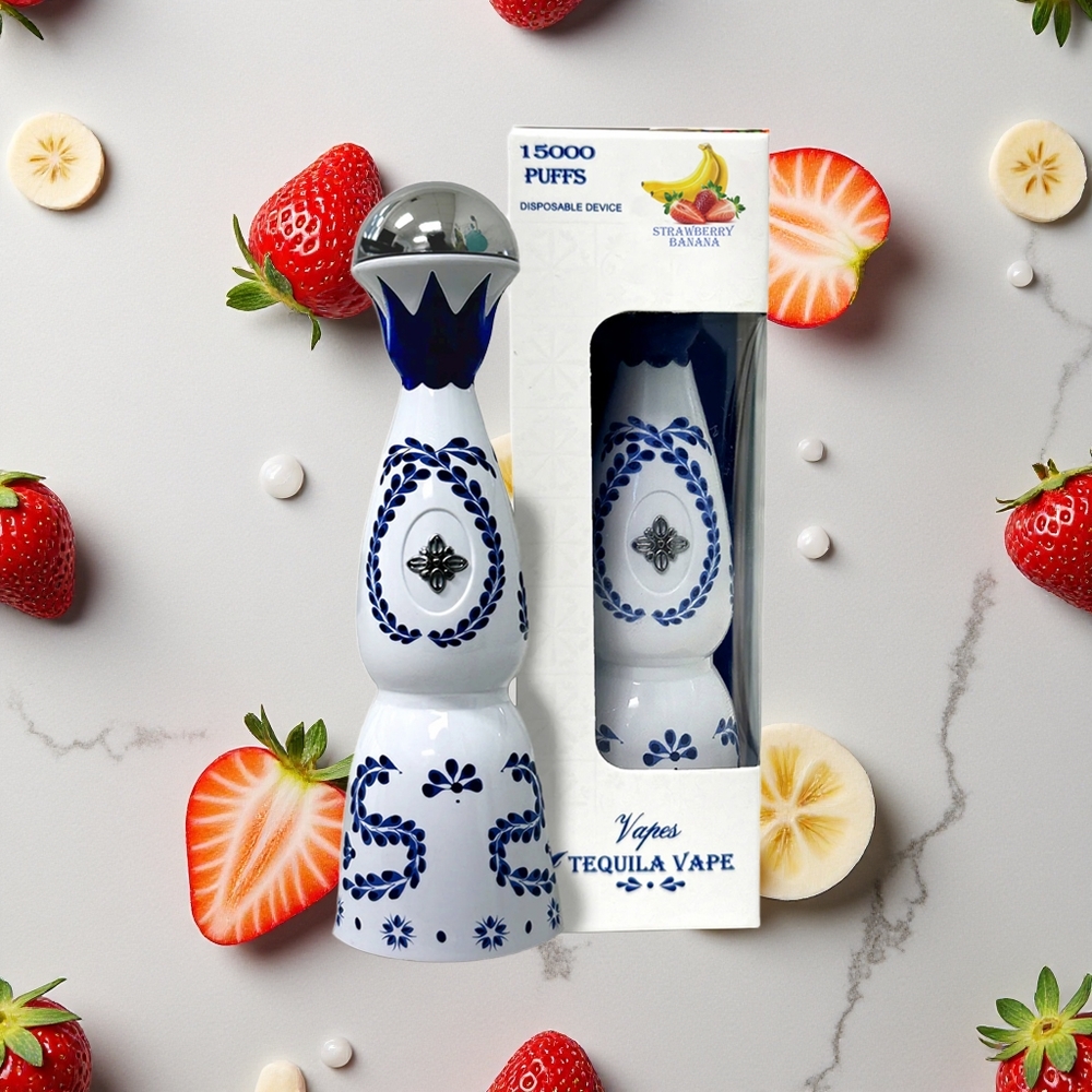Aardbei Banaan HUMO Azul 15000 Puffs 20mL Voorgevulde Tank 5% Nicotine Sterkte wholesale Netherlands