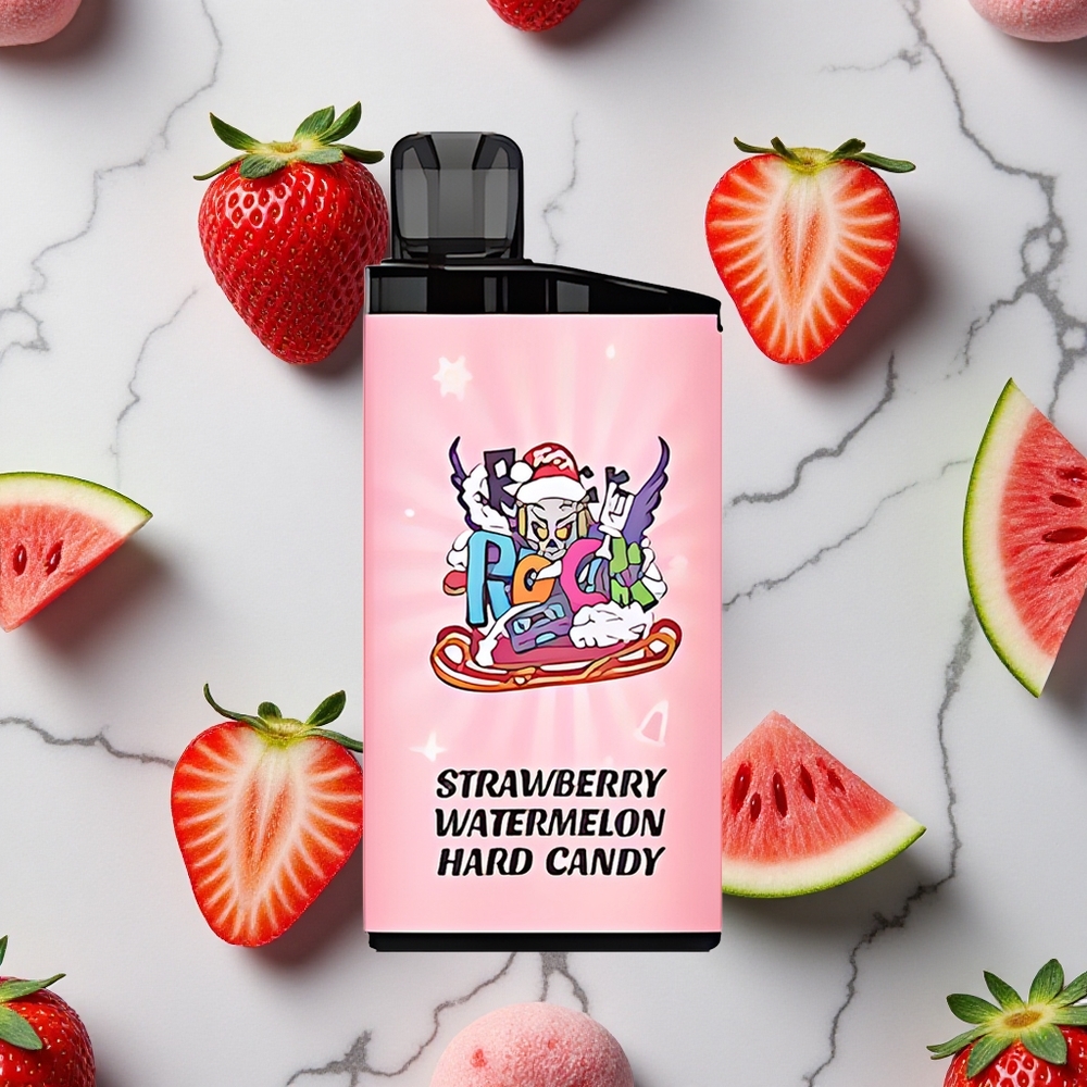 Aardbei Watermeloen Hard Candy IGET Bar 3500 Puffs Wegwerp Vape 1400 mAh Batterij wholesale Netherlands