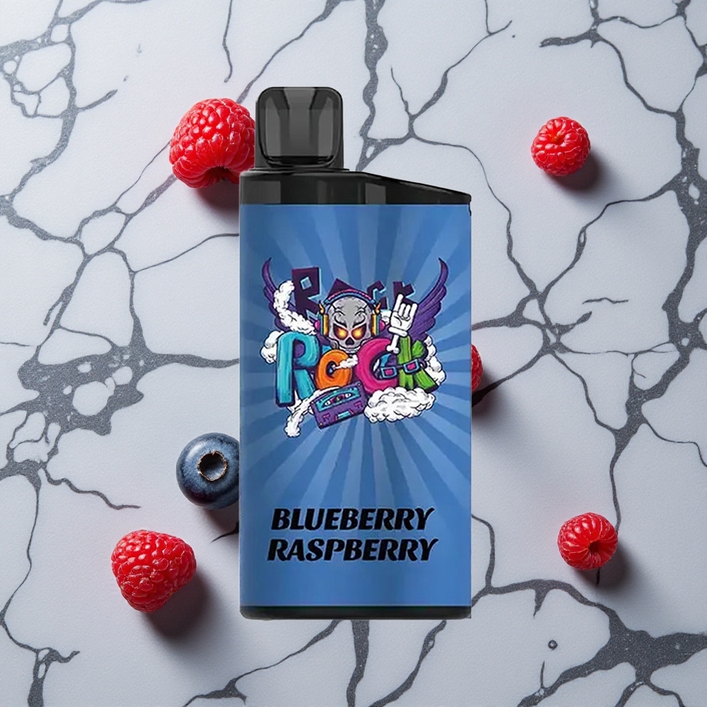 Blauwe Bes Framboos IGET Bar 3500 Puffs Wegwerp Vape met 1400 mAh Battery wholesale Netherlands