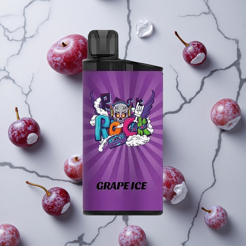 Druiven IJs IGET Bar 3500 Puffs Wegwerp Vape 1400 mAh wholesale Netherlands