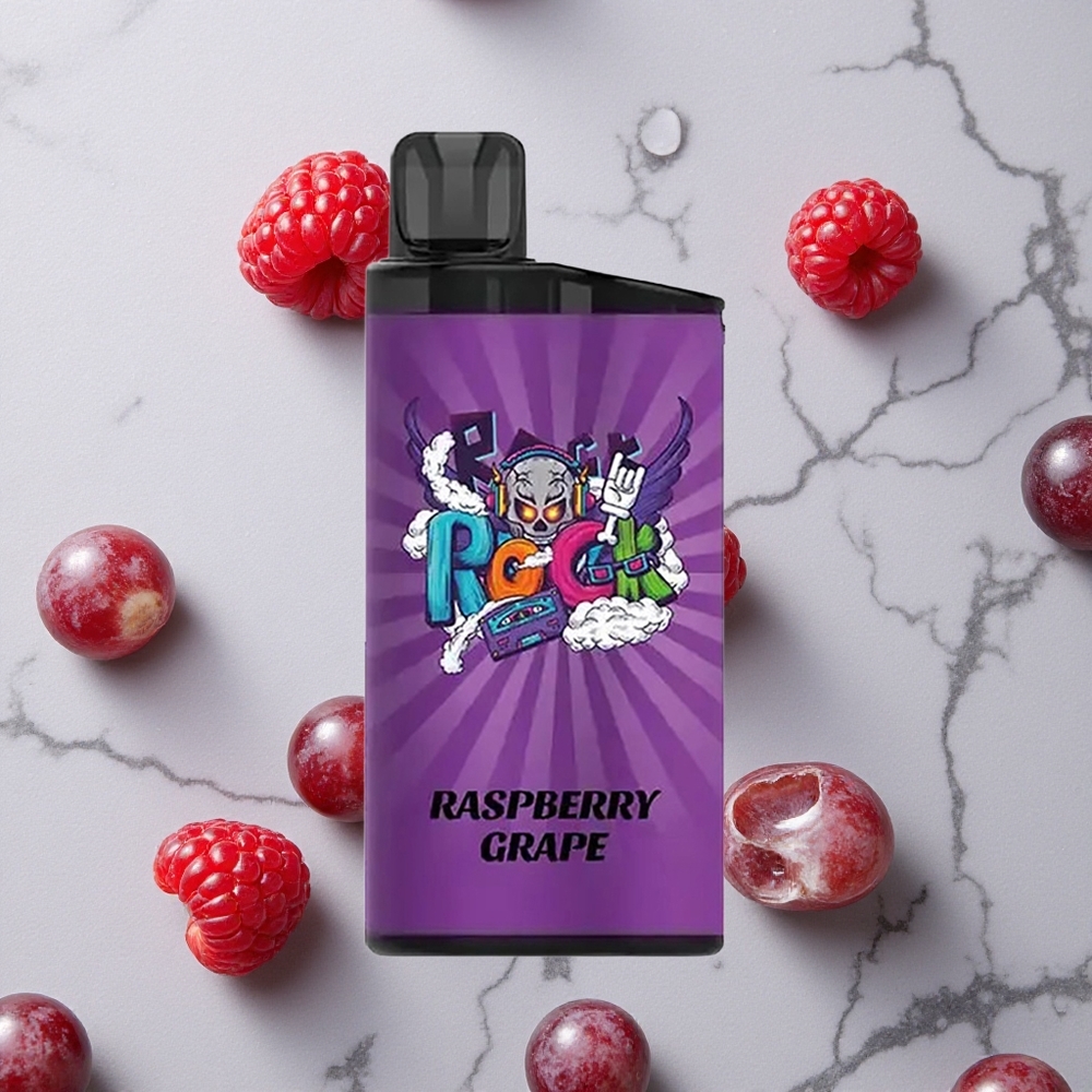 Framboos Druif IGET Bar 3500 Puffs 1400 mAh Battery wholesale Netherlands