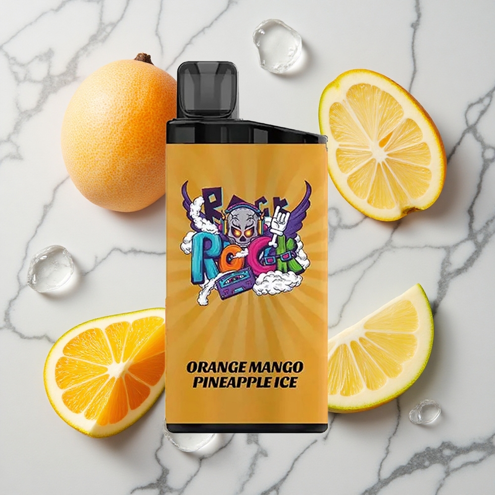 Oranje Mango Ananas IJs IGET Bar 3500 Puffs Wegwerp Vape met 1400 mAh Batterij wholesale Netherlands
