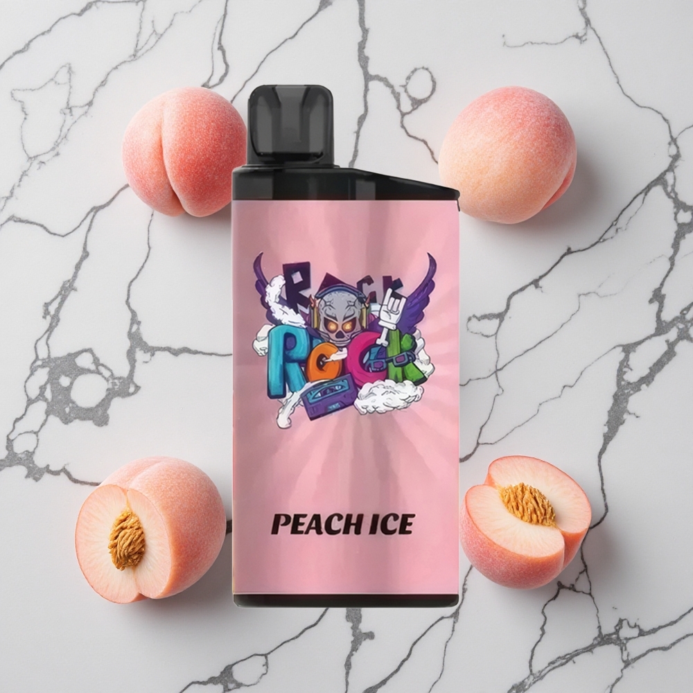 Perzik IJs IGET Bar 3500 Puffs Wegwerp Vape 1400 mAh Batterij wholesale Netherlands