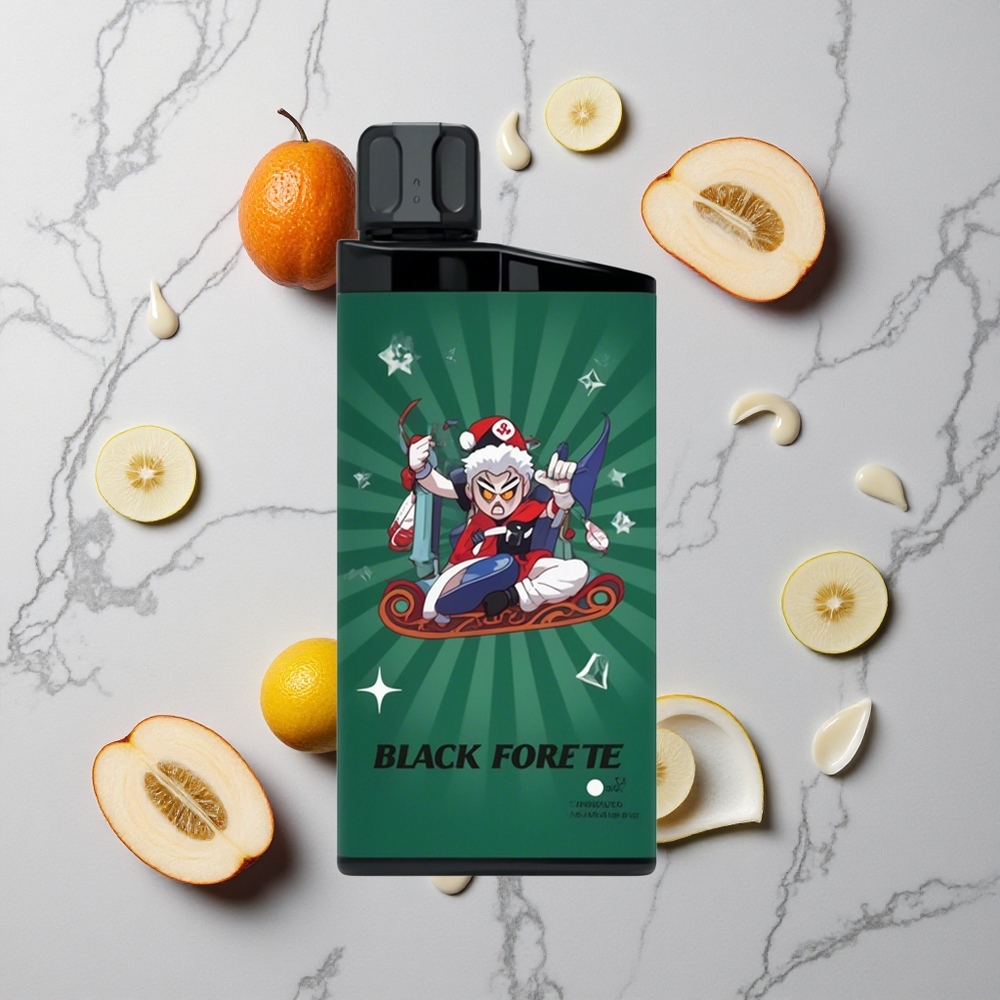 Zwarte Bos IGET Bar 3500 Puffs Wegwerp Vape 1400 mAh Accu wholesale Netherlands