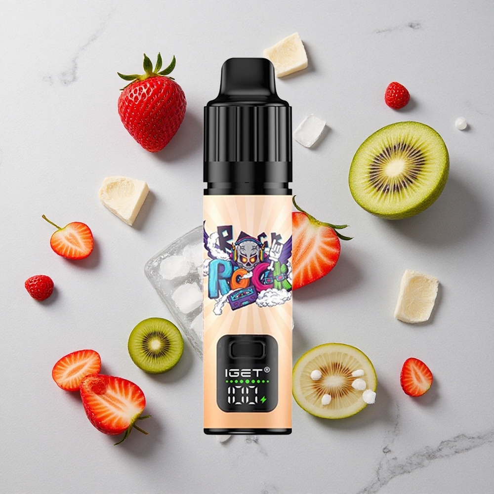 Aardbei Kiwi Ijs IGET BAR PLUS S3 POD 10000 Puffs 18 ml E-liquid wholesale Netherlands