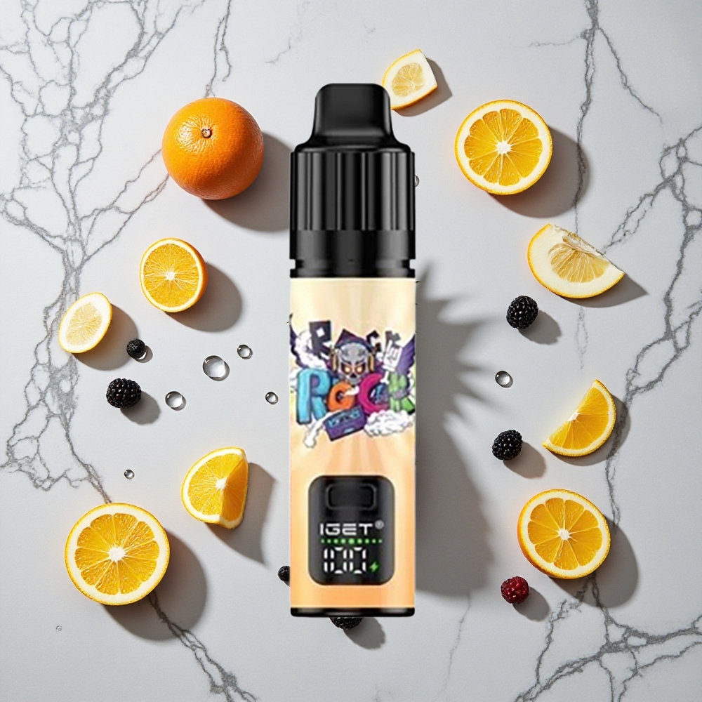 Braambes Ananas Sinaasappel IGET BAR PLUS S3 POD 10000 Puffs 18 ml E-liquid wholesale Netherlands