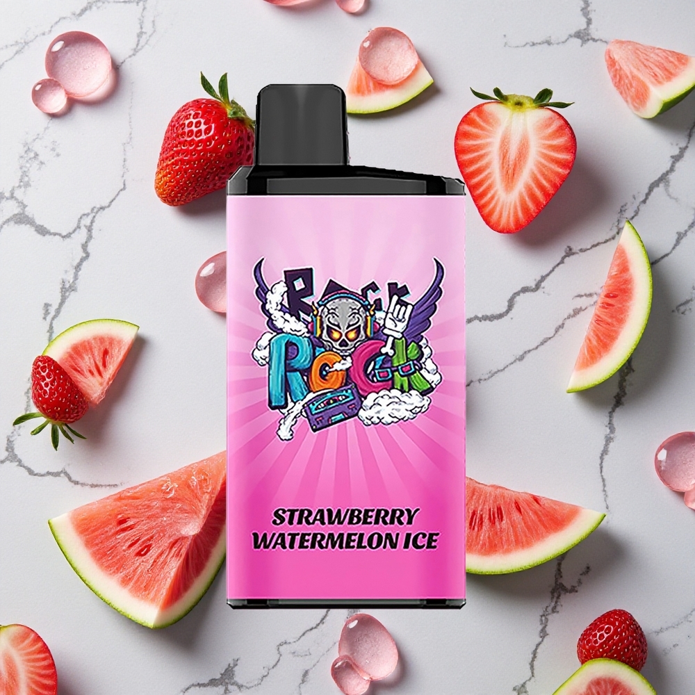 Aardbei Watermeloen IJs IGET Bar Pro 10000 Puffs 2000 mAh Batterij wholesale Netherlands