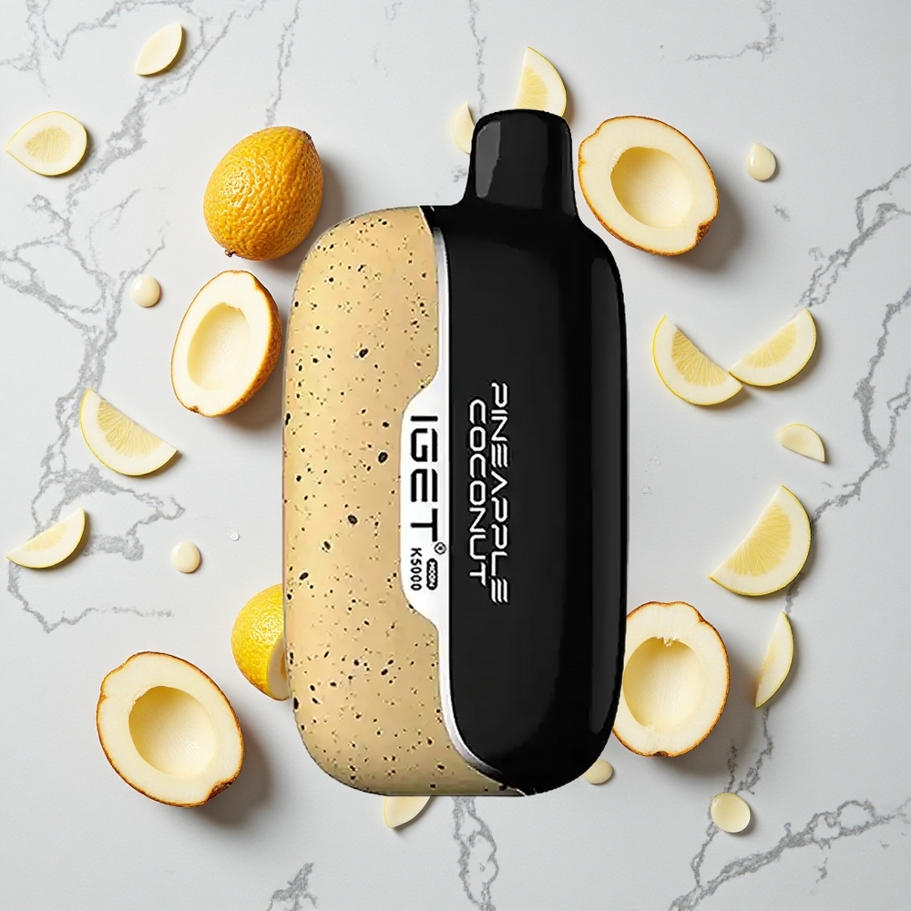 Ananas Kokos IGET Moon K5000 Puffs Wegwerp Vape (5000 Puffs, 81.5 g) wholesale Netherlands