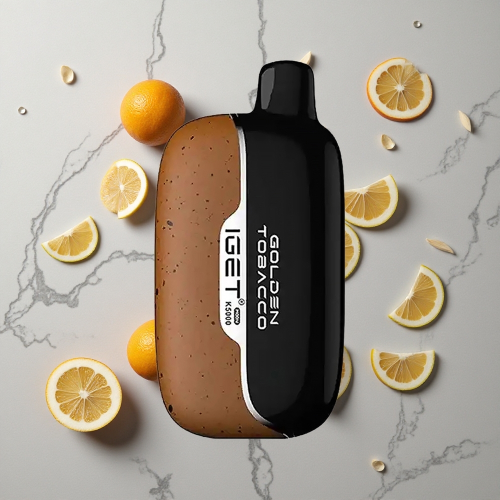 Gouden Tabak IGET Moon K5000 Puffs Wegwerp Vape (5000 Puffs, PC Materiaal) wholesale Netherlands
