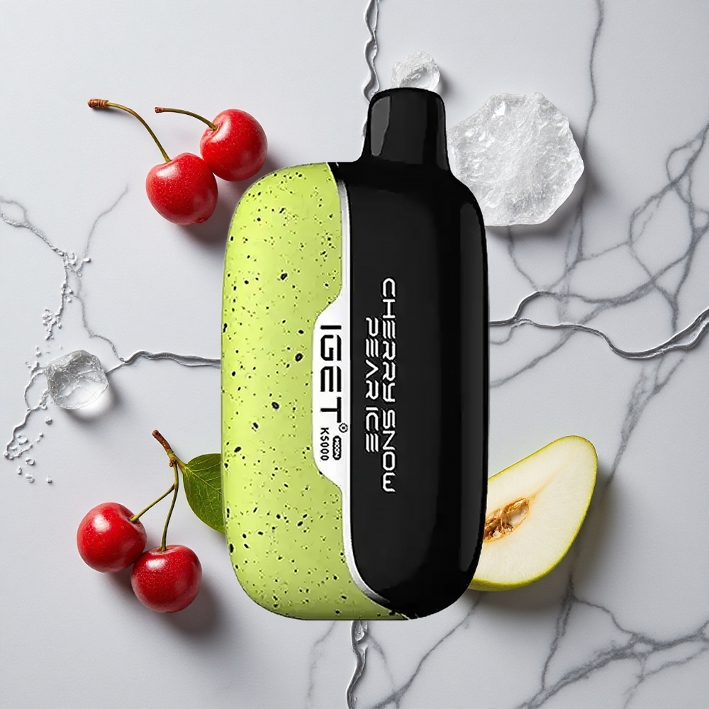 Kers Sneeuw Peer IJs IGET Moon K5000 Puffs Wegwerp Vape PC Materiaal Tot 5000 Puffs wholesale Netherlands