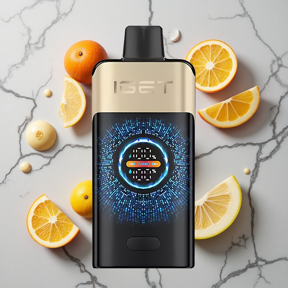 Tropische Oranje Monster IGET ONE 12000 Puffs Wegwerp Vape met 2700 mAh Batterij wholesale Netherlands