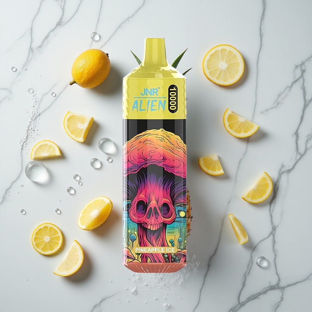Ananas IJs JNR Alien 10000 Puffs Wegwerp Vape met 850mAh Batterij & RGB LED wholesale Netherlands