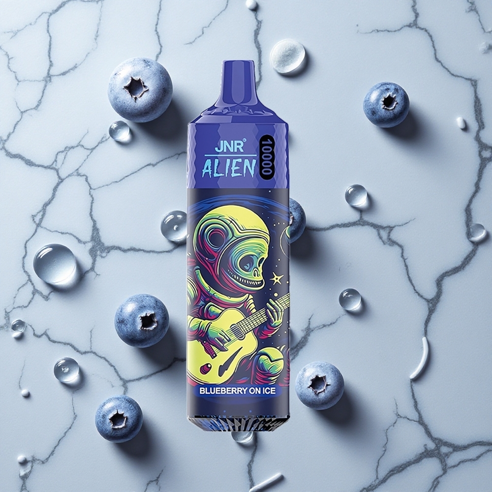 Blauwe Bes Op IJs JNR Alien 10000 Puffs 850mAh RGB LED wholesale Netherlands