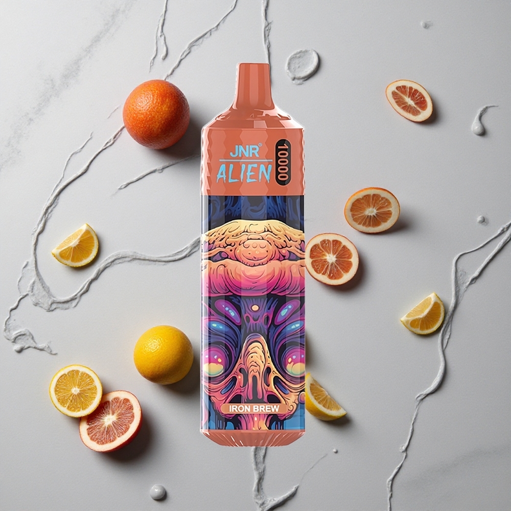 IJzeren Brouwsel JNR Alien 10000 Puffs 20ml E-liquid RGB LED wholesale Netherlands