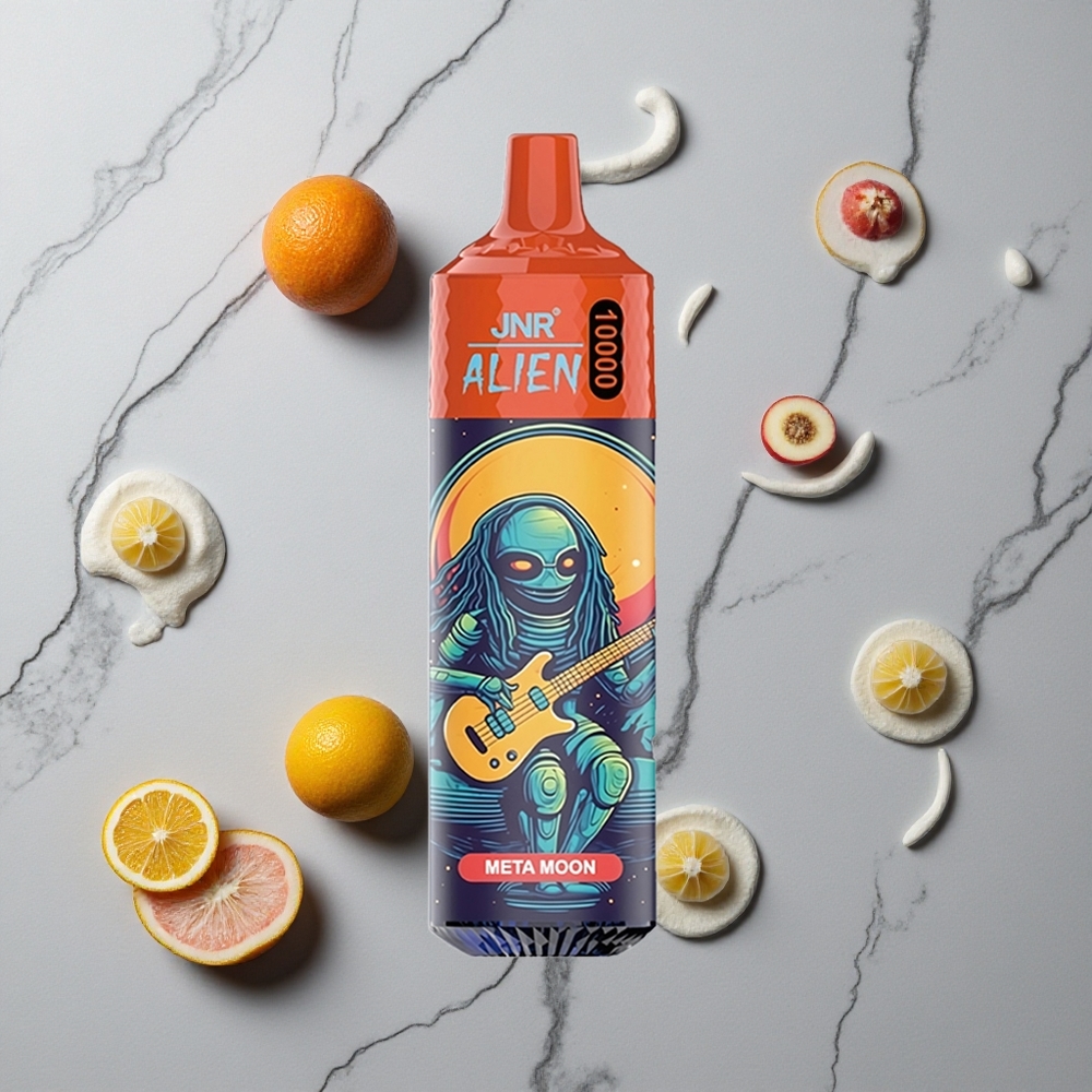 Meta Maan JNR Alien 10000 Puffs Wegwerp Vape met RGB LED en 20ml E-vloeistof wholesale Netherlands