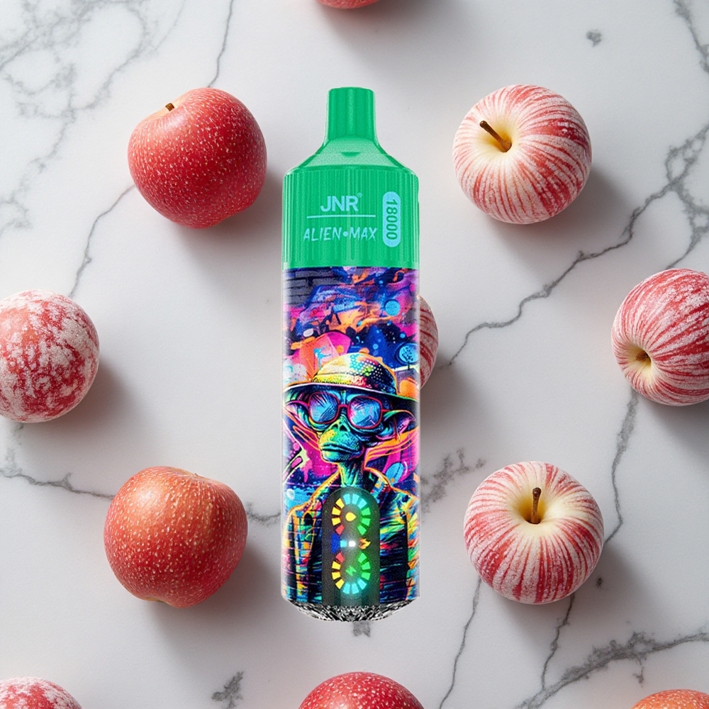 Bevroren Appel JNR Alien Max 18000 Puffs Dual Mesh Coil & Dual Core wholesale Netherlands