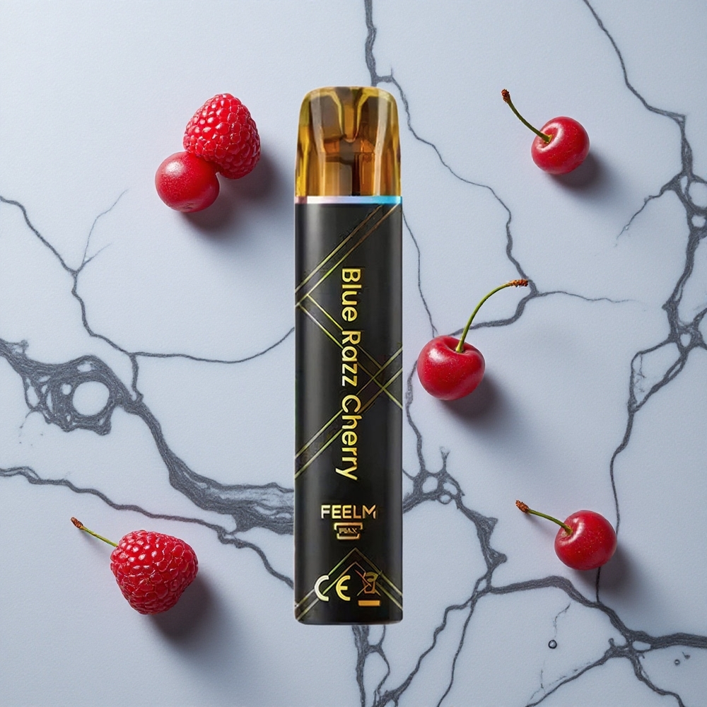 Blauwe Framboos Kers JNR Black&Golden 800 Puffs Wegwerp Vape 550mAh Accu wholesale Netherlands