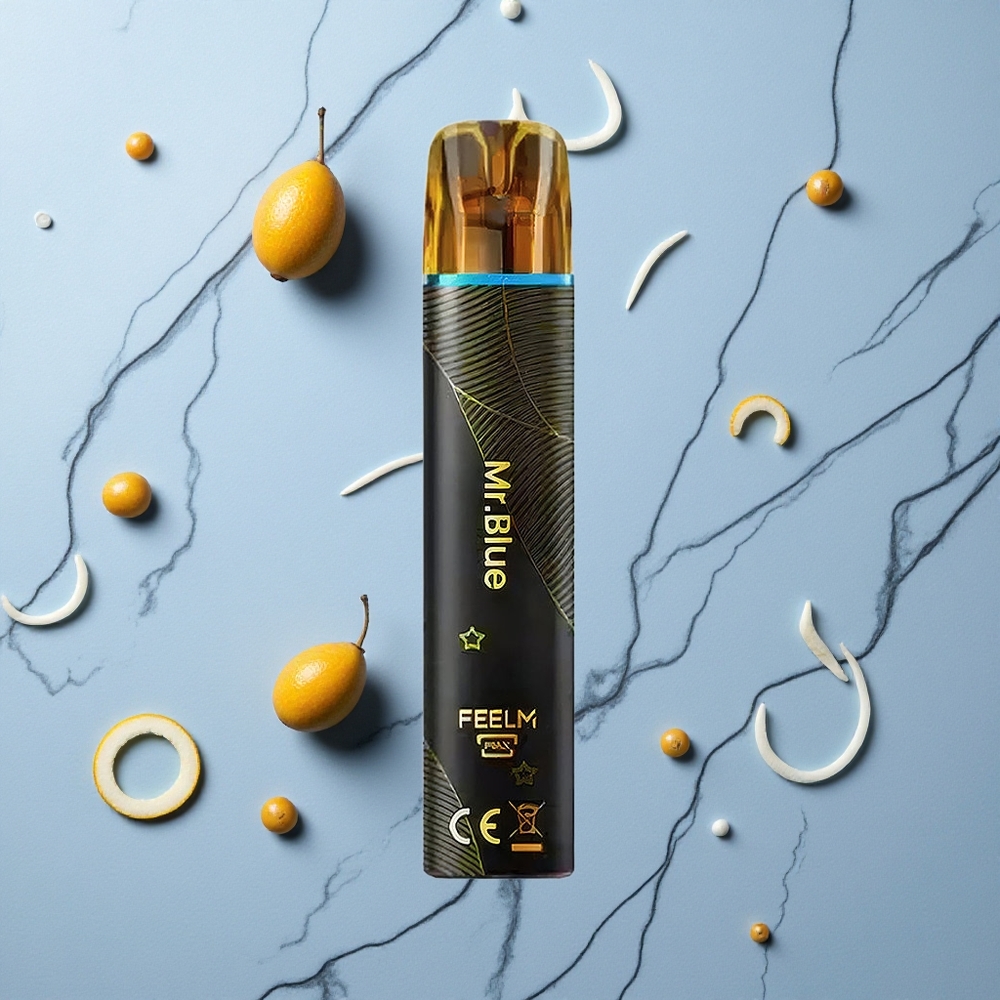 Blauwe JNR Black&Golden 800 Puffs Wegwerp Vape 550mAh Batterijcapaciteit wholesale Netherlands