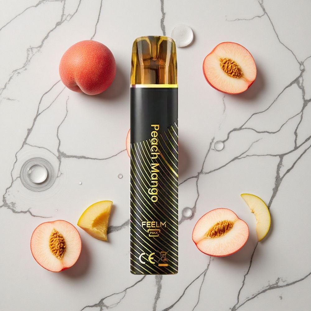 Perzik Mango JNR Black&Golden 800 Puffs 550mAh Batterijcapaciteit wholesale Netherlands