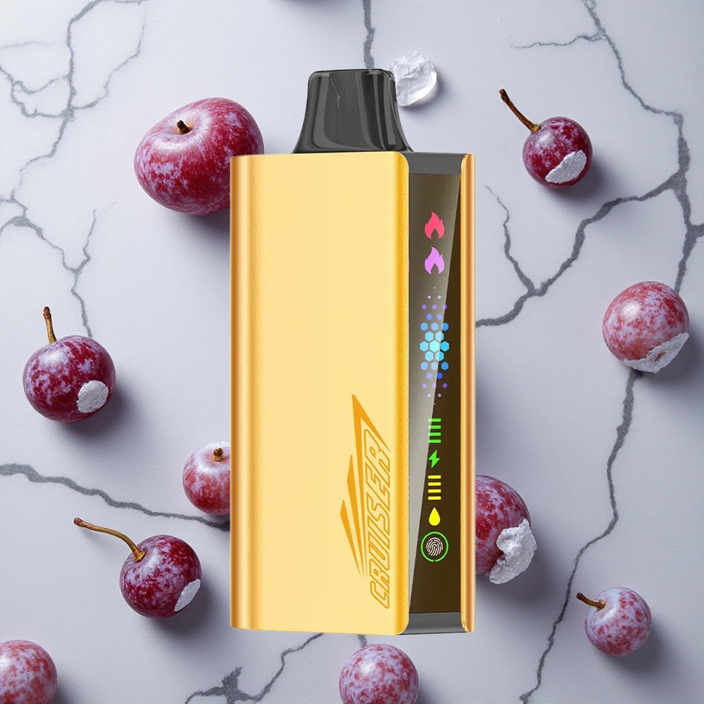 Druiven IJs JNR Cruiser 12000 Puffs Geen-Opladen Wegwerp Vape 25ml E-liquid wholesale Netherlands