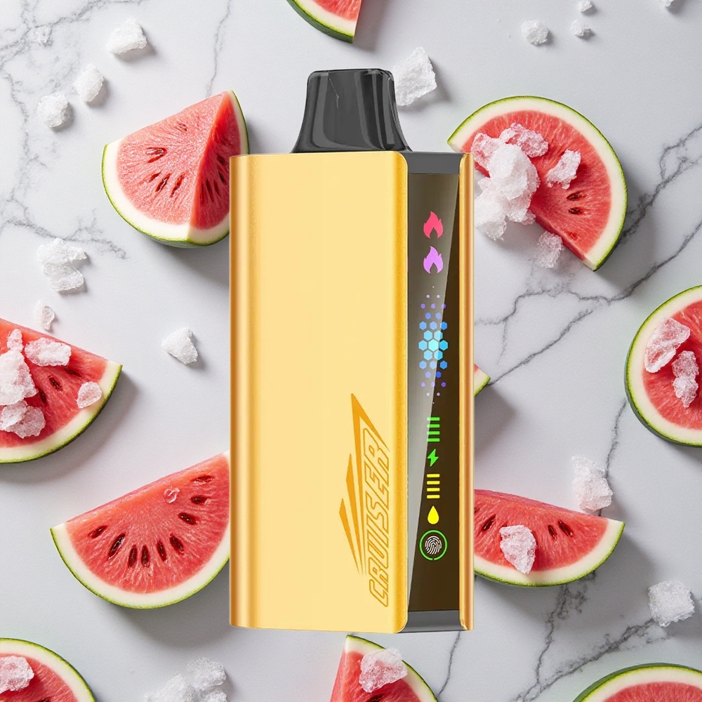 Watermeloen IJs JNR Cruiser 12000 Puffs Geen-Oplaadbare Wegwerp Vape met 3500 mAh Battery wholesale Netherlands