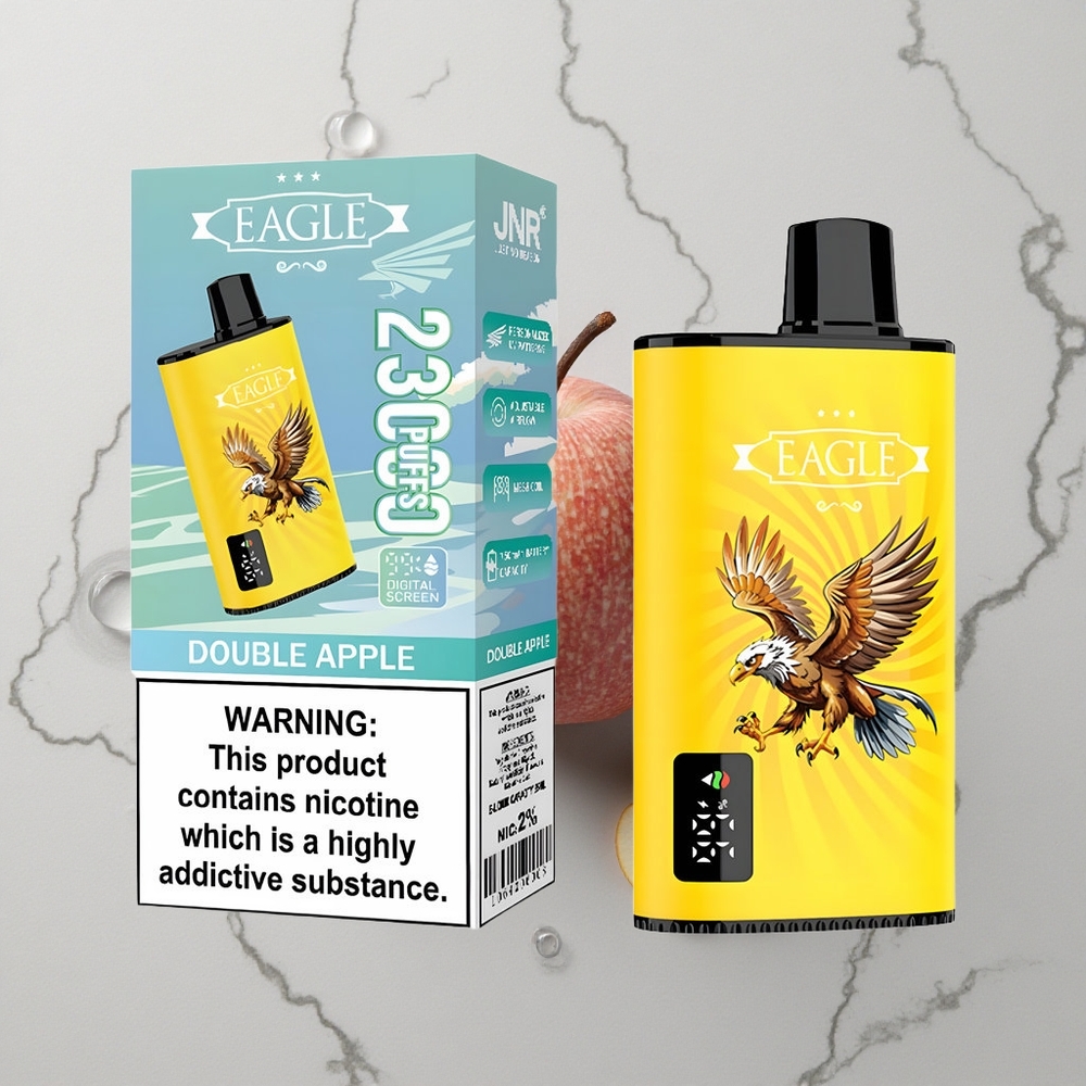 Dubbel Appel JNR EAGLE Smart 23000 Puffs Digitale Scherm Type-C wholesale Netherlands