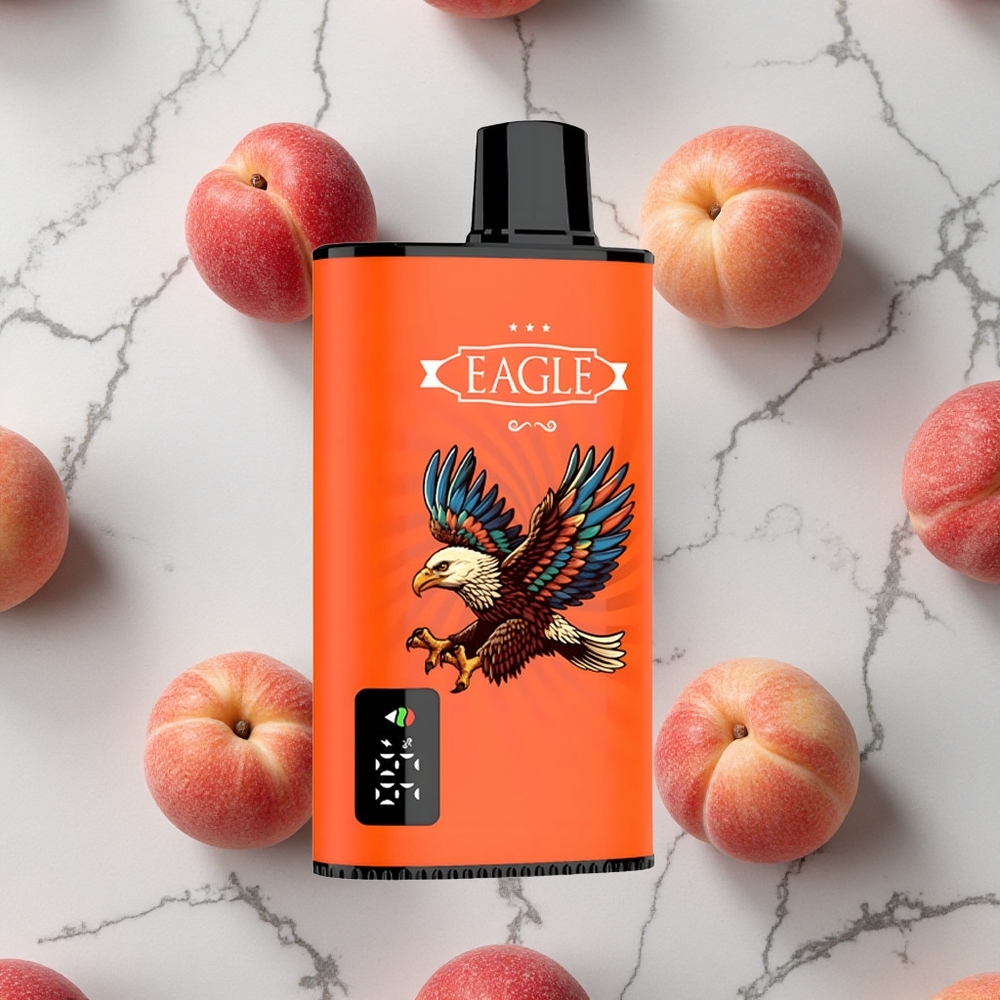 Juciy Peaches (Sappige Perziken) JNR EAGLE Smart 23000 Puffs Wegwerp Vape met Digitaal Scherm wholesale Netherlands