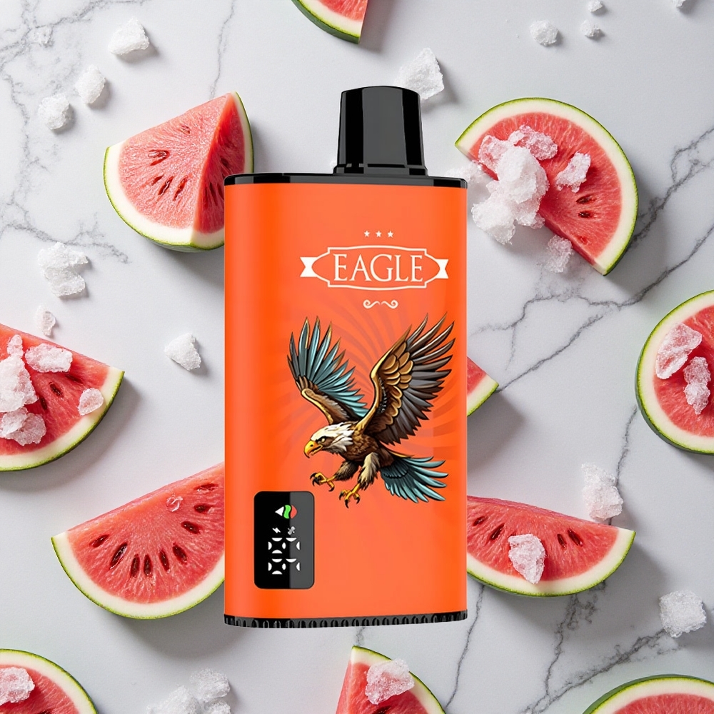 Watermeloen IJs JNR EAGLE Smart 23000 Puffs Wegwerp Vape met Digitaal Scherm & Aanpasbare Luchtstroom wholesale Netherlands