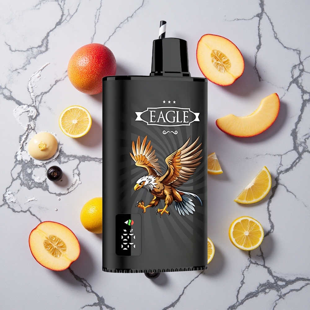 Zwarte Bes Mango IJs JNR EAGLE Smart 23000 Puffs Wegwerp Vape met Digitaal Scherm wholesale Netherlands