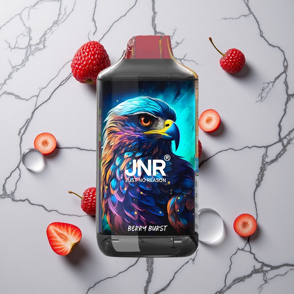 Berry Burst JNR Falcon 16000 Puffs Wegwerp Vape met 22ml e-vloeistof & Dual Mesh Coil wholesale Netherlands