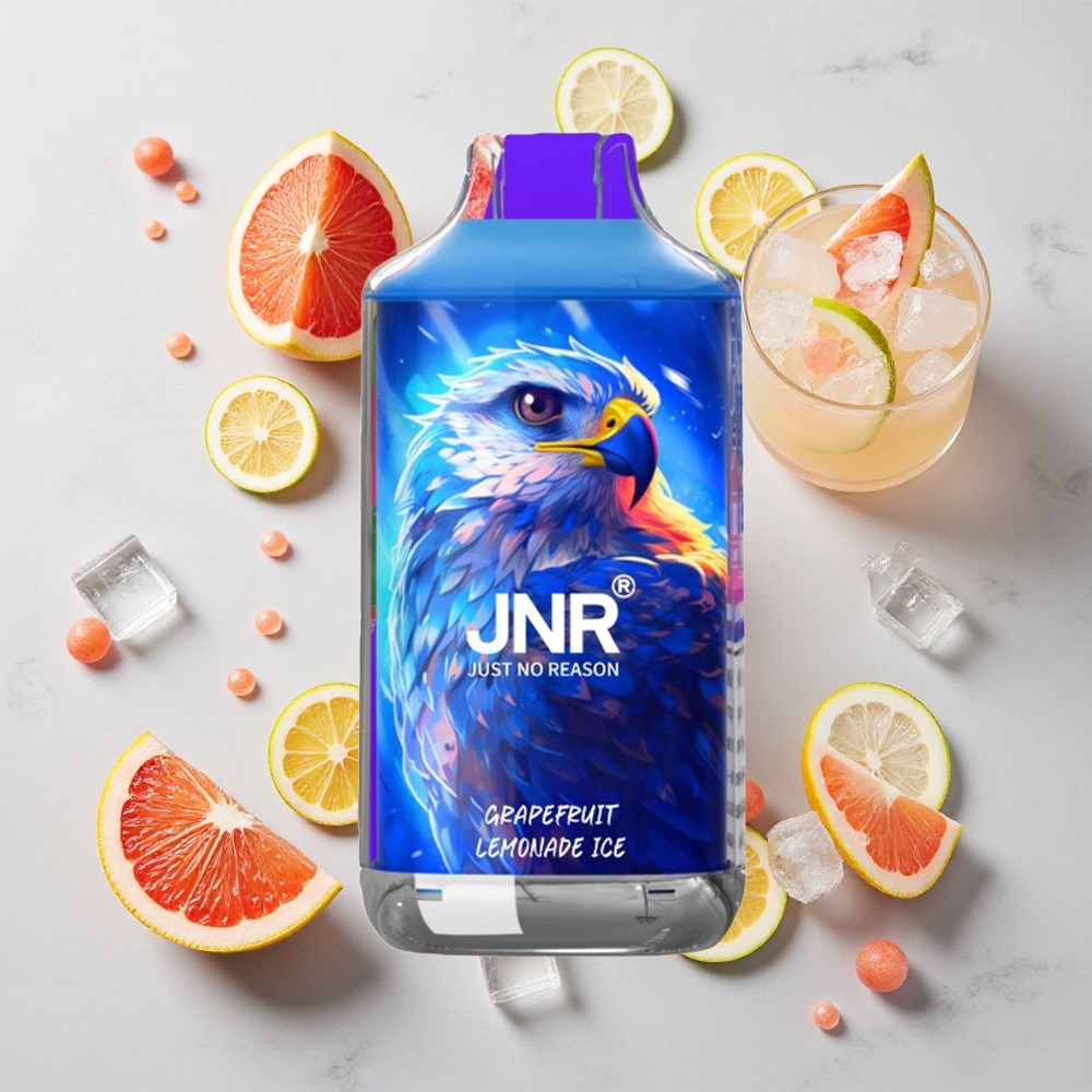 Grapefruit Citroen Ice JNR Falcon 16000 Puffs 22ml E-liquid Dual Mesh Coil wholesale Netherlands