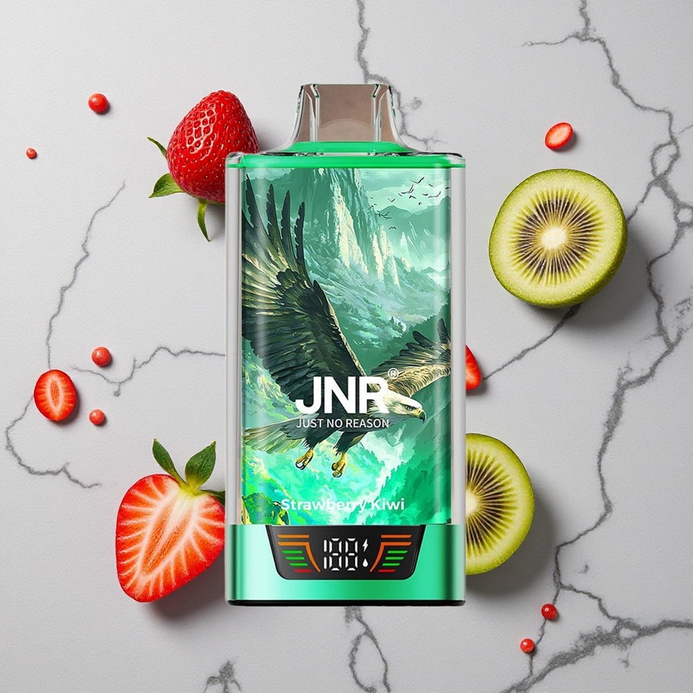 Aardbei-Kiwi JNR Falcon Pro 28000 Puffs Dual Mesh Coil wholesale Netherlands