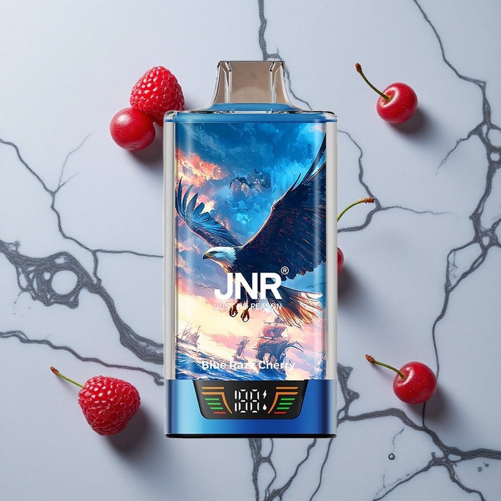 Blauwe Framboos Kers JNR Falcon Pro 28000 Puffs 30ml Voorgevuld MTL Vapen wholesale Netherlands