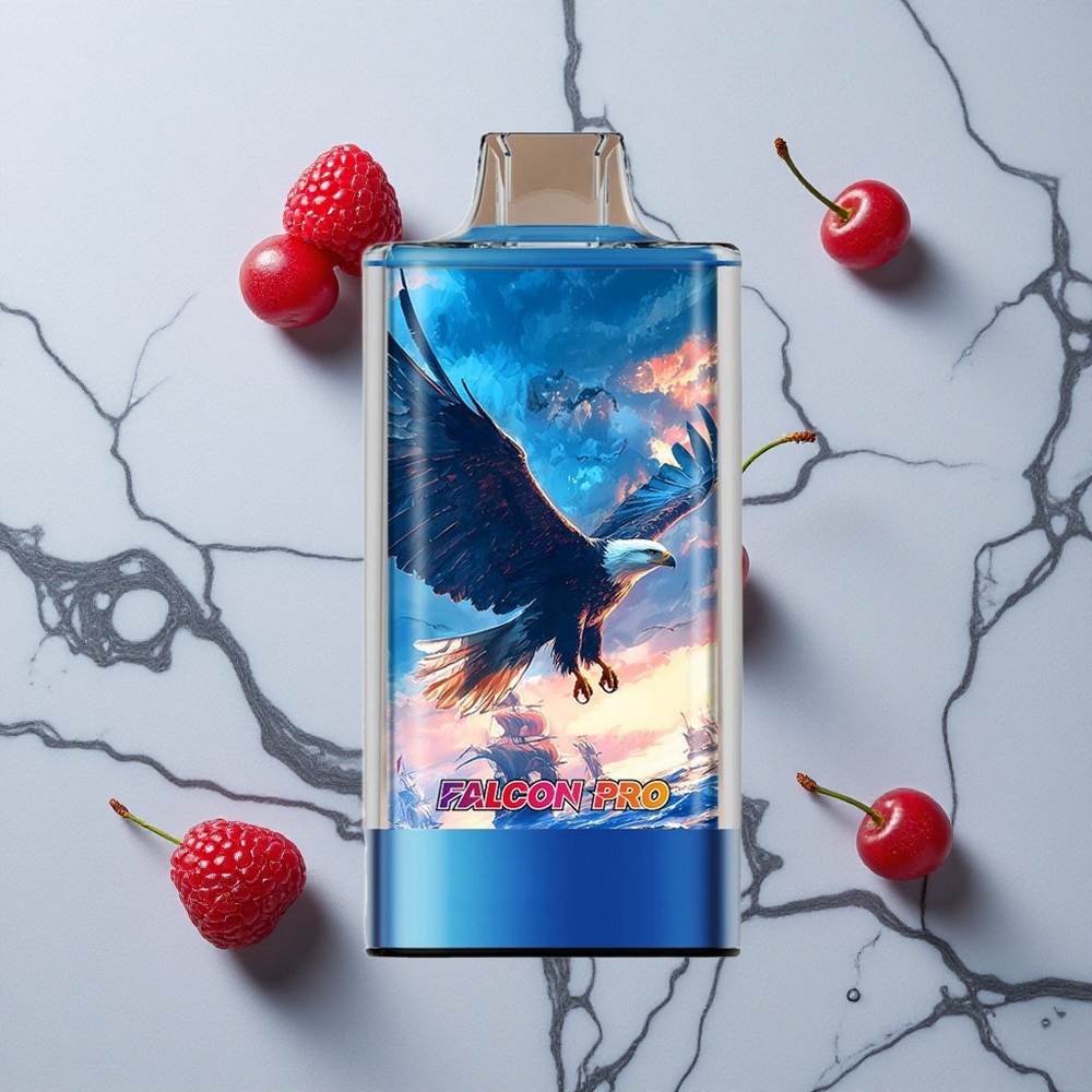 Blauwe Framboos Kers JNR Falcon Pro 28000 Puffs 30ml Voorgevuld MTL Vapen wholesale Netherlands