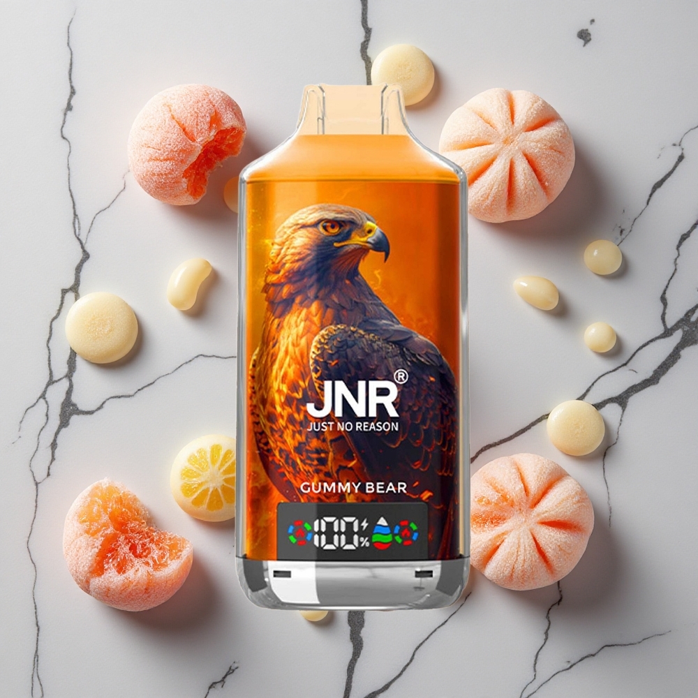 Gummy Beer JNR Falcon X 18000 Puffs Wegwerp Vape 24ml Vloeistof Dual Mesh Coil wholesale Netherlands