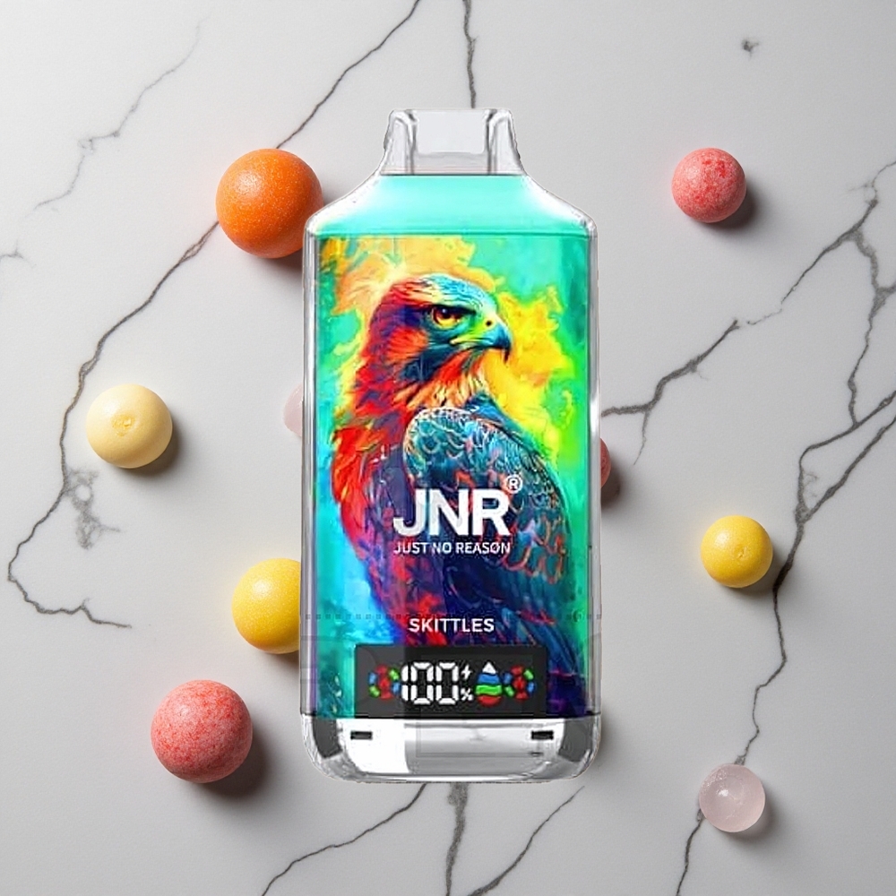 Skittles (Regenboog) JNR Falcon X 18000 Puffs Dual Mesh Coil & Dual Core Type-C opladen wholesale Netherlands