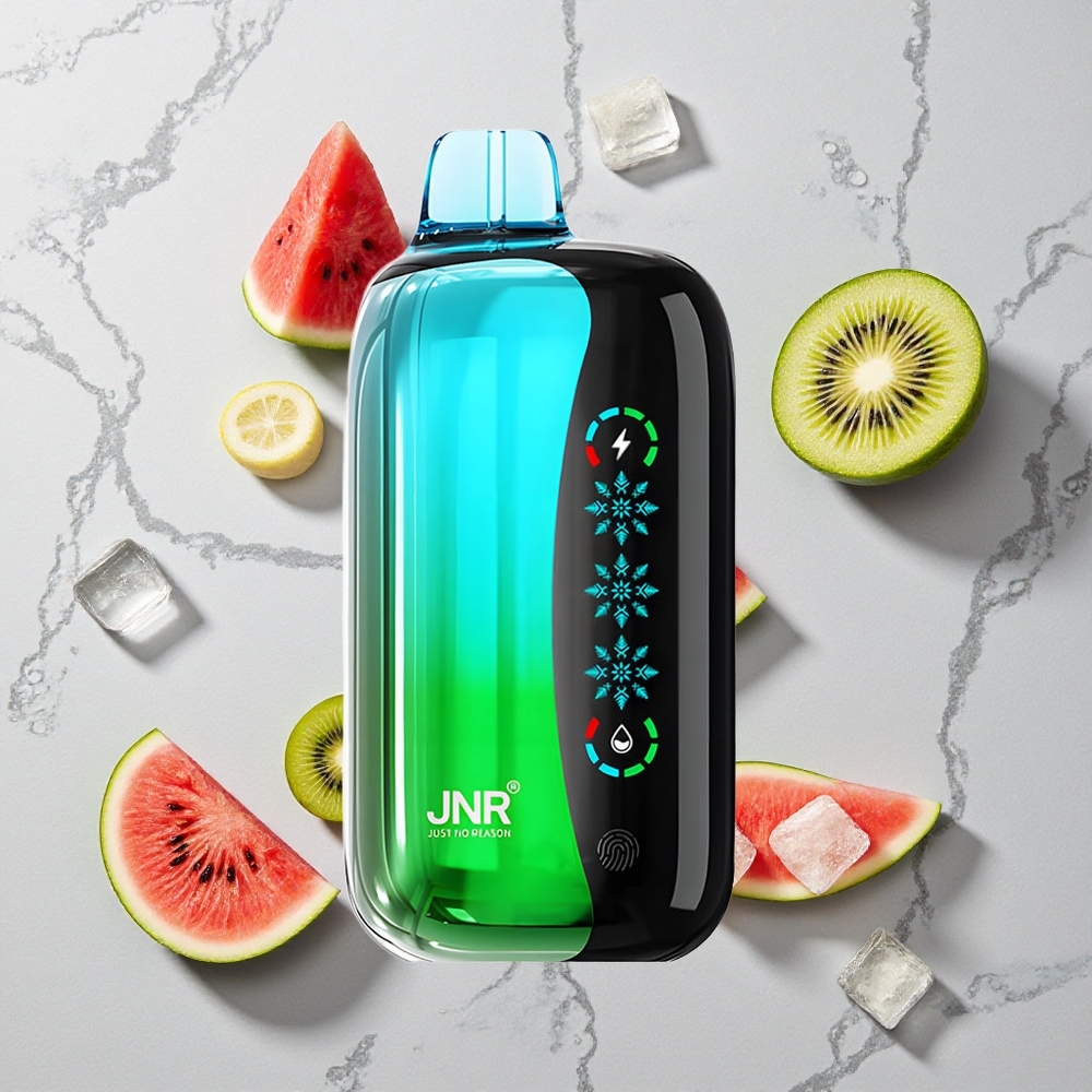 Kiwi Watermeloen IJs JNR Flex Ice 21000 Puffs 26ml Vloeistof wholesale Netherlands