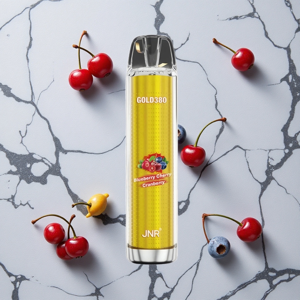 Blauwe Bes Kers Veenbes JNR Gold380 6000 Puffs 13ml e-Liquid wholesale Netherlands
