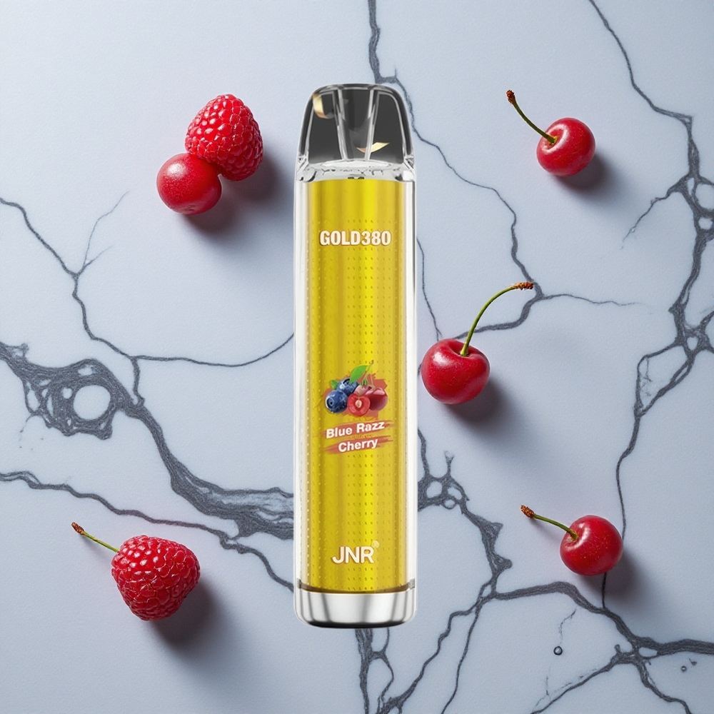 Blauwe Framboos Kers JNR Gold380 6000 Puffs 13ml E-Liquid wholesale Netherlands