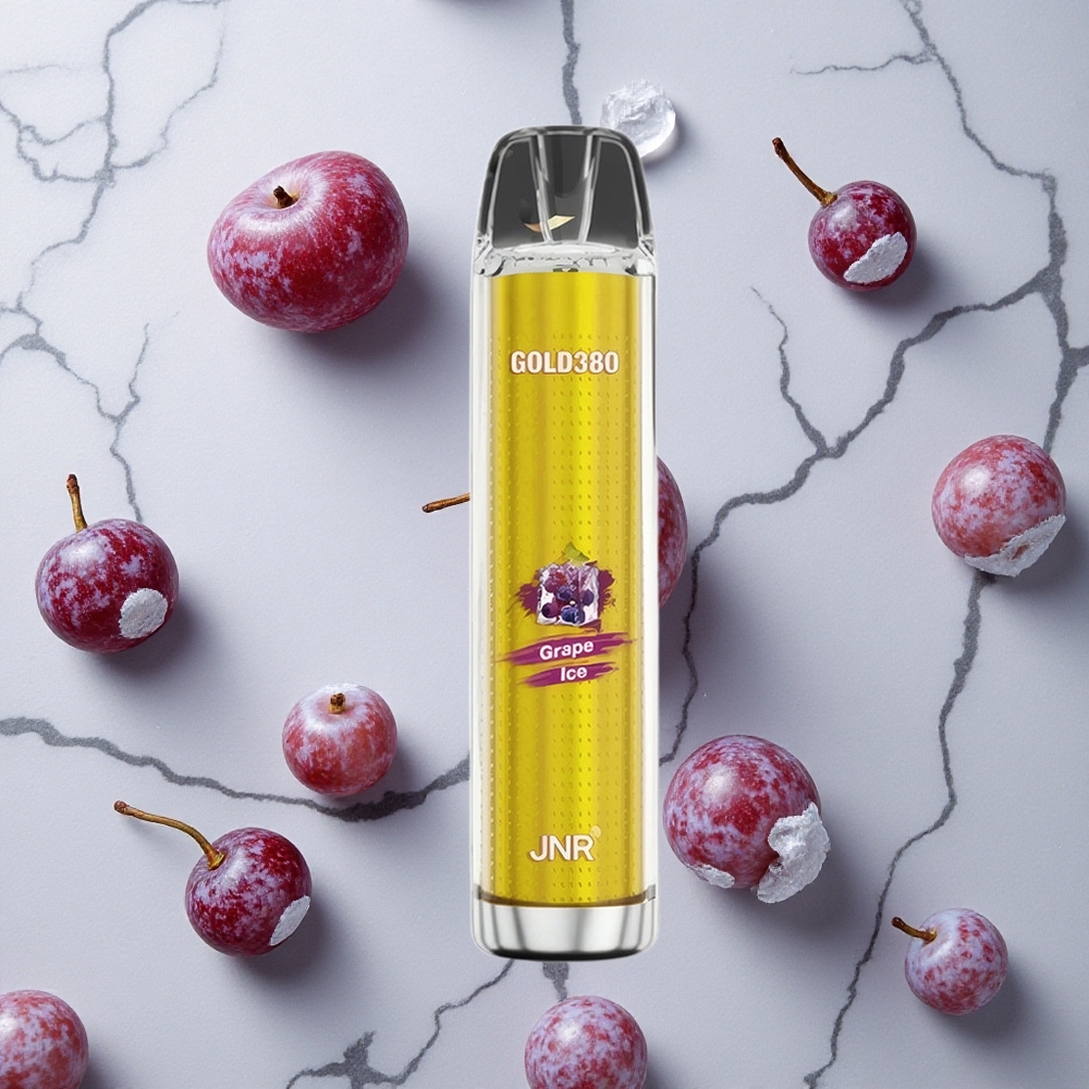 Druiven IJs JNR Gold380 6000 Puffs 13ml e-Liquid Capaciteit wholesale Netherlands